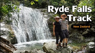 เดินป่า 7 km เพื่อน้ำตก 5 ชั้น ในเขต Oxford Forest Conservation Canterbury | Ryde Falls Track