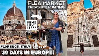A FLEA MARKET DAY TO REMEMBER! | Thrift Haul | Thrift VLOG | 30 Days In Europe Day 2627