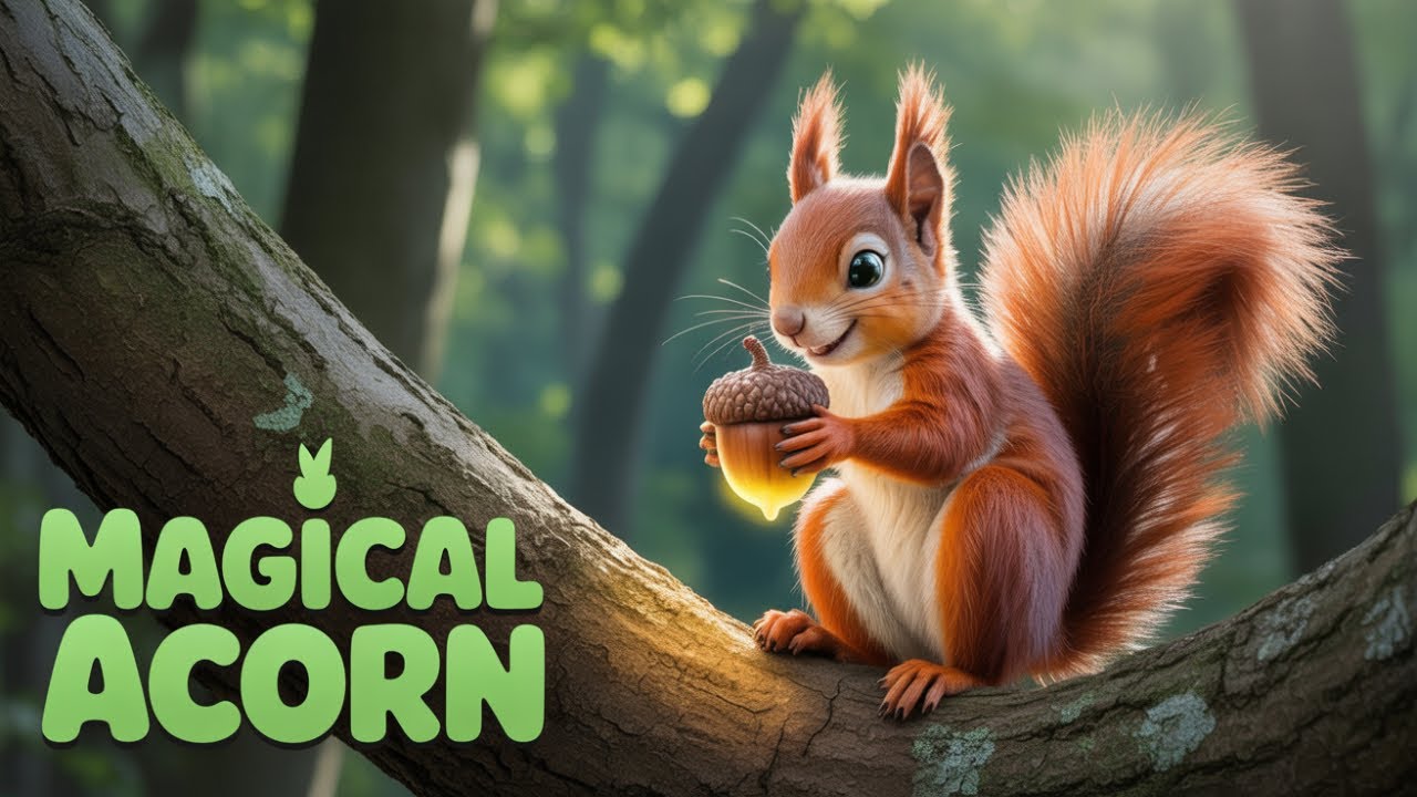 Nutty the Squirrel  Gets His Magic Acorn Back in the Most Unexpected Way