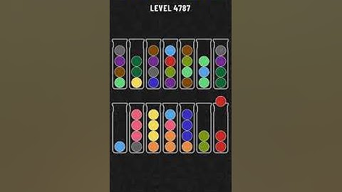 Ball Sort Puzzle Level 4787
