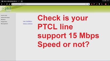 Check is your PTCL line support 15 Mbps Speed or not?