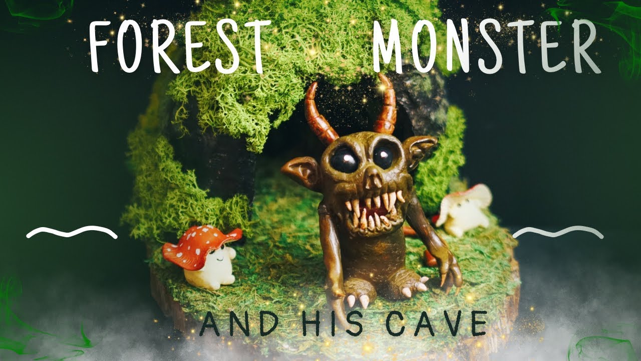 We Built a Monster Cave Diorama | Miniature Build