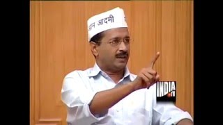 Arvind Kejriwal in Aap Ki Adalat (Part 1)