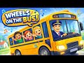 Wheels on the Bus | Low Stimulation | Song for Toddlers