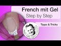 Frenchnägel mit UV-Gel - Step by Step