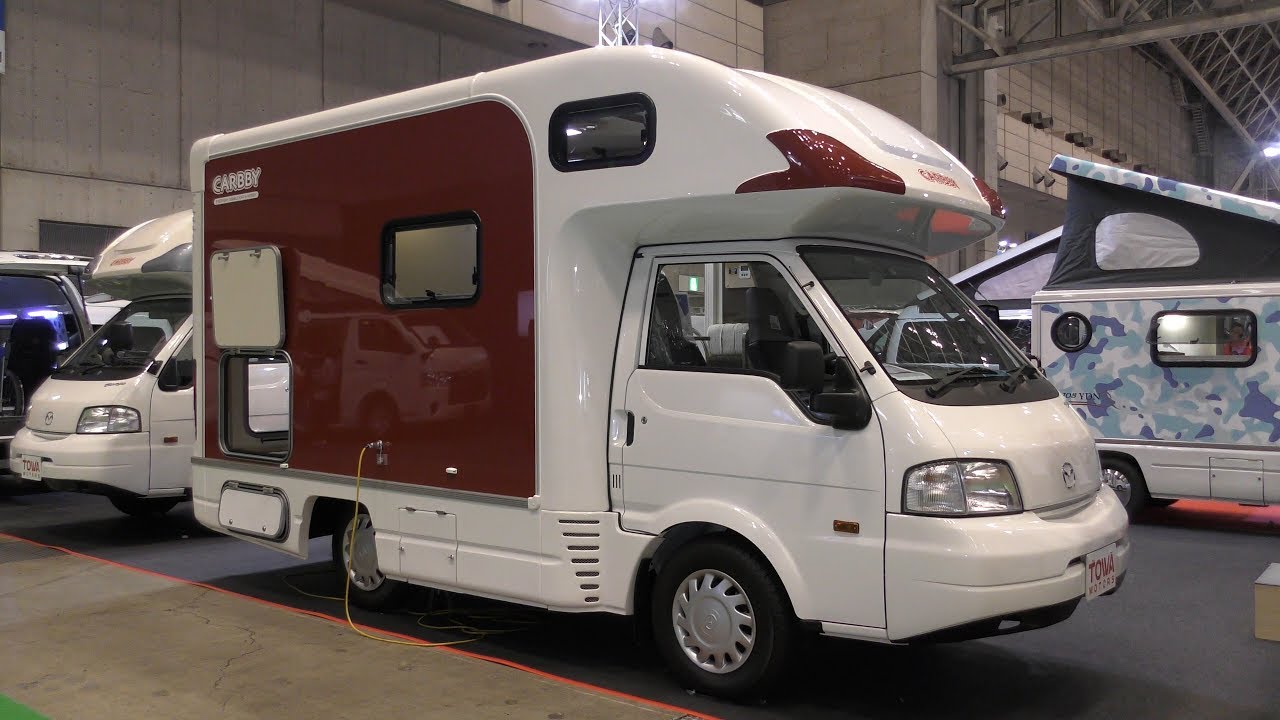 CARBBY（カービィ）キャンピングカー[4K] Japanese Mini Truck (auto camp) Japan's camper ...