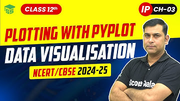 What is Data Visualisation | Class 12th Informatic Practices Ch 03 Plotting with PyPlot | Code 065