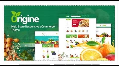 Organic Food HTML Template - Origine | Themeforest Templates