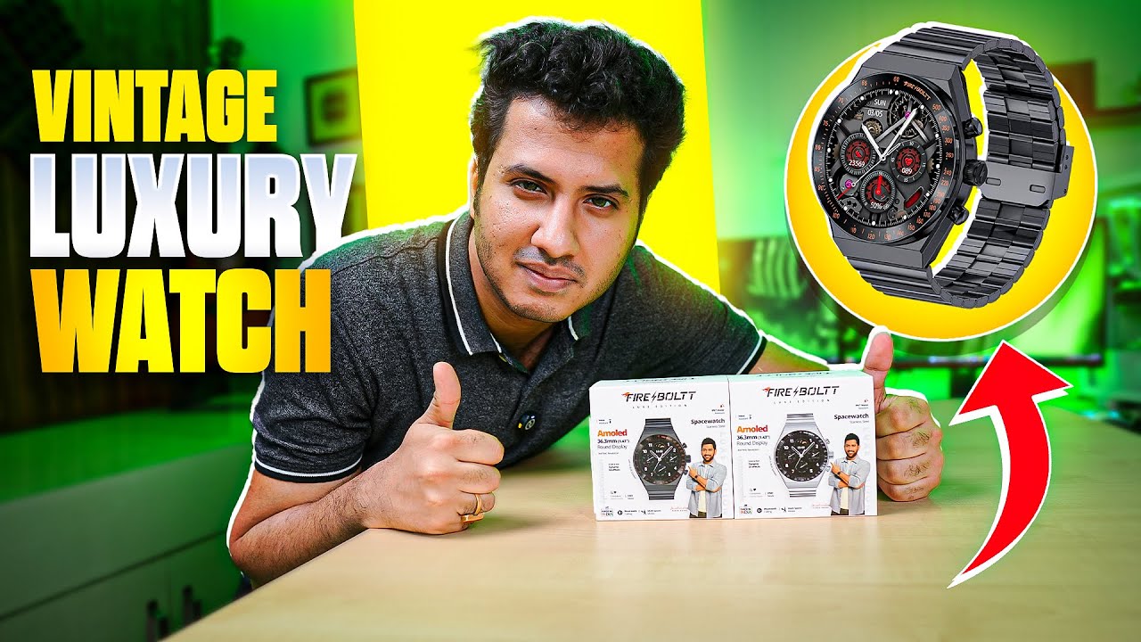 Fire Boltt Spacewatch Unboxing & Review | Best Luxury Smartwatch under 3000 ?