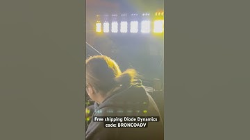 Bronco @diodedynamics SS5 lightbar install 🤩 #fordbronco #diodedynamics #installation