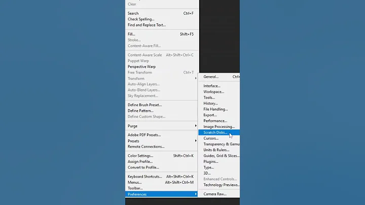 How To Increase Scratch Disk Space in Adobe Photoshop 2022