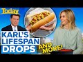 Karl's lifespan revealed after eating junk food all weekend | Today Show Australia