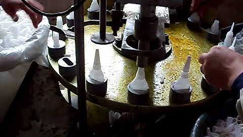 502 super glue filling and capping machine, semi auto type