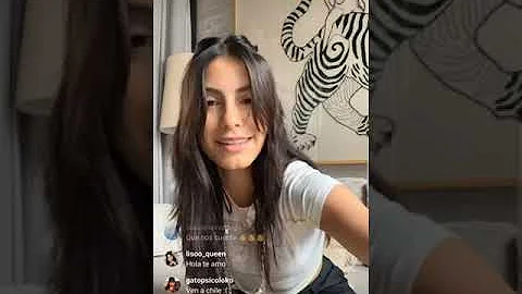 Brbara Lopez IG live 2022 (Conversando con fans)