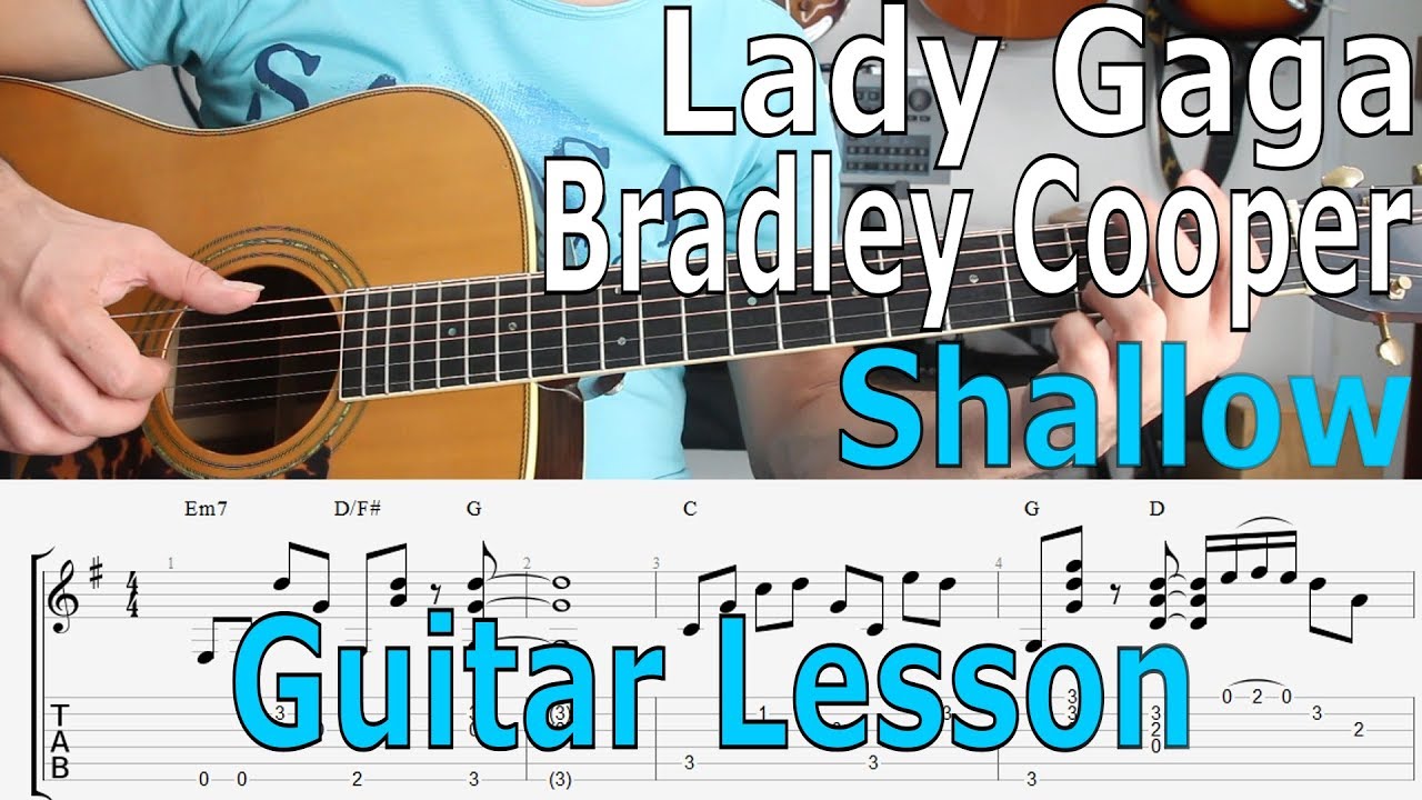 Bradley Cooper Maybe It S Time A Star Is Born Guitar Lesson Tab Chords Tutorial Youtube Dm f dm fwe ain't got a long time and there's a lot to do. guitar lesson tab chords tutorial