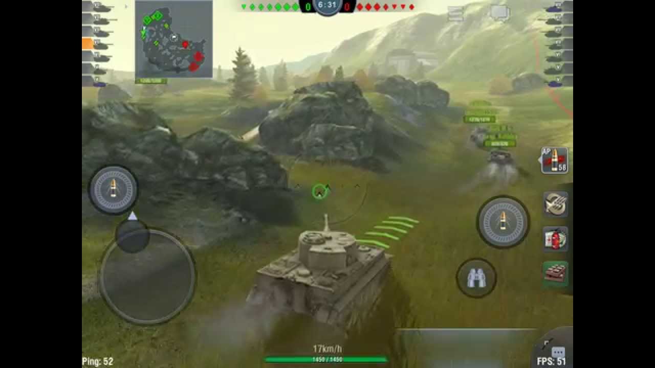 wotblitz Tiger 1 3 Kills Rank 3 - World of Tanks Blitz.
