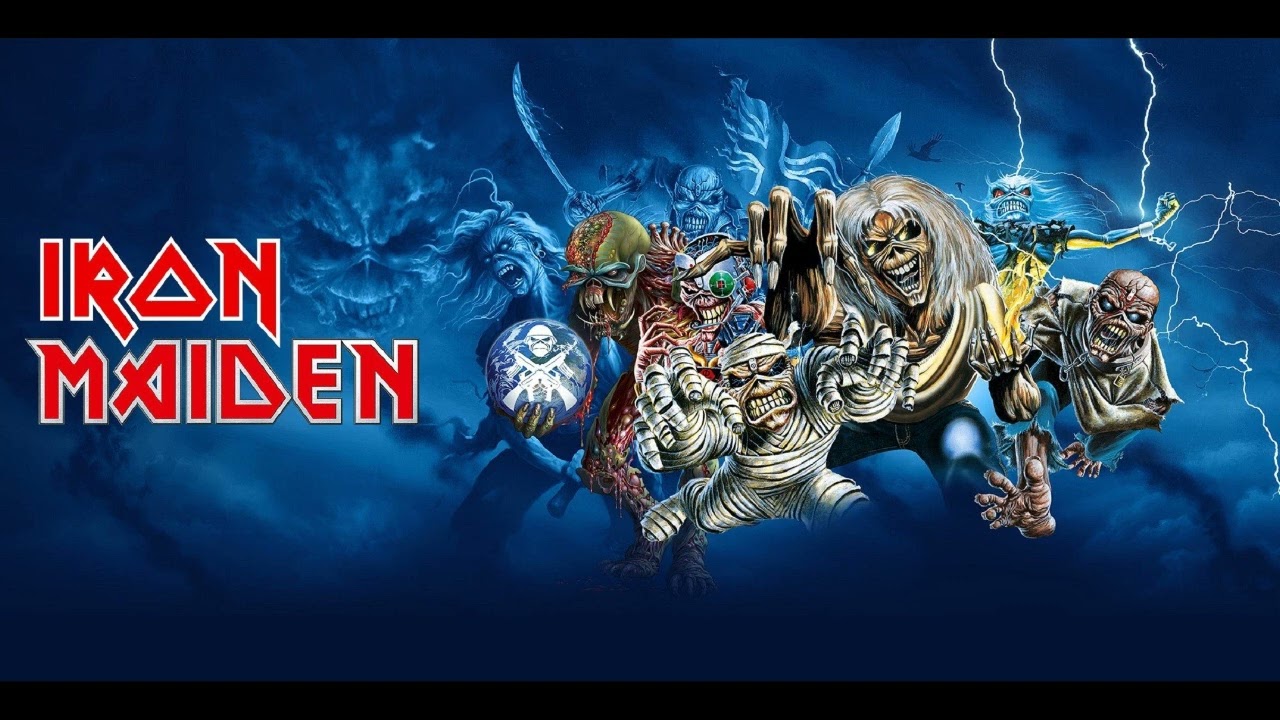 Iron Maiden Style Backing Track in F