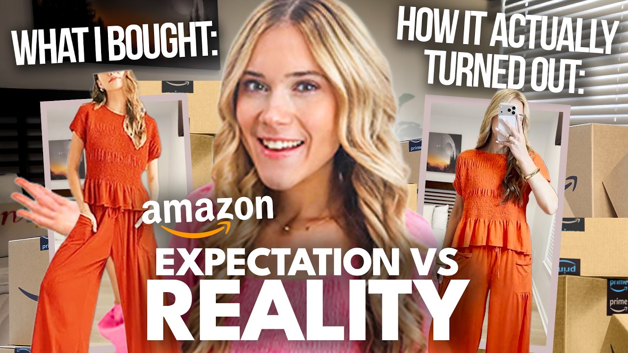 Что я заказала и что получила (Честный отзыв о примерке на Amazon) 👀✨ Честный отзыв о примерке