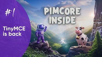Pimcore Inside #1 — TinyMCE is back