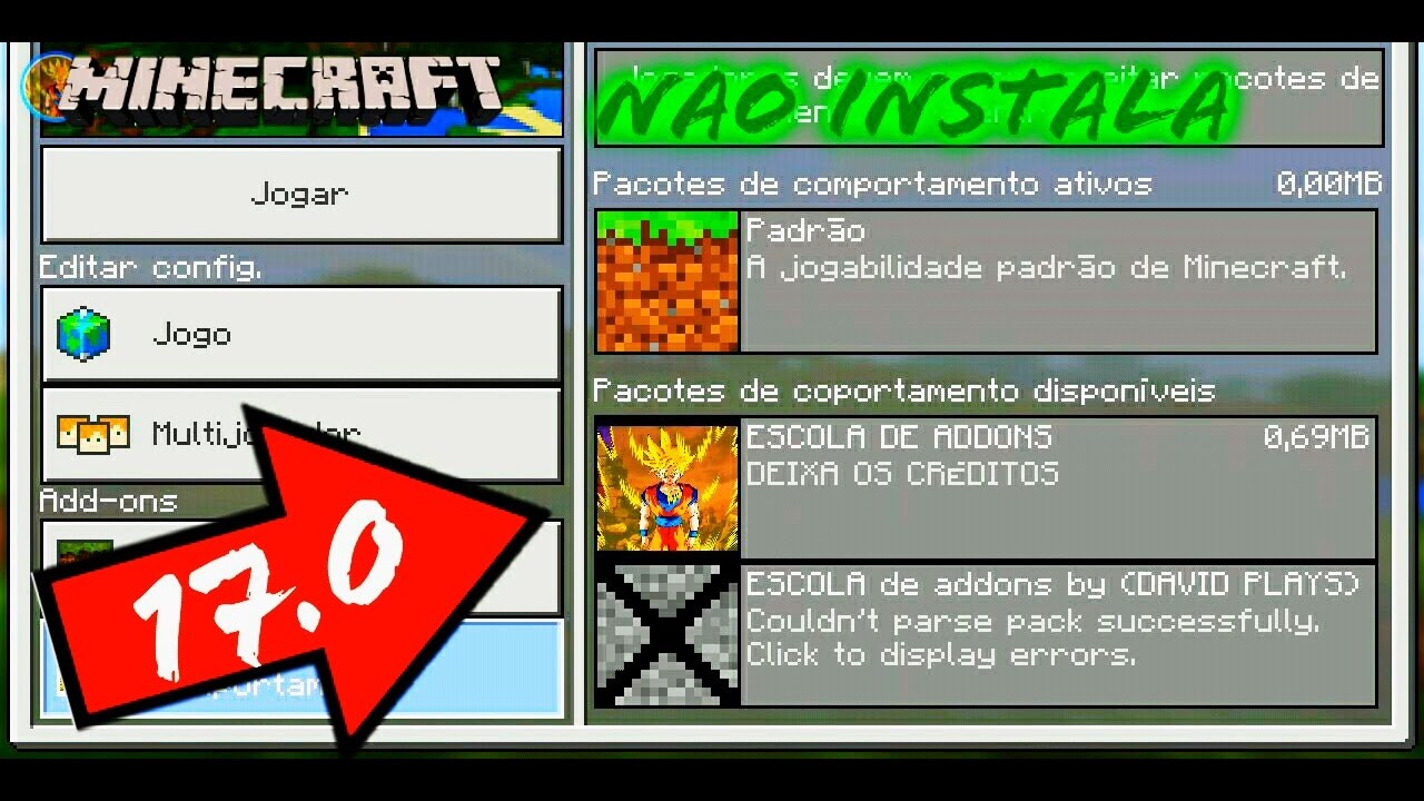 Demonstração do Minecraft Pocket Edition v010 por OffiDocs