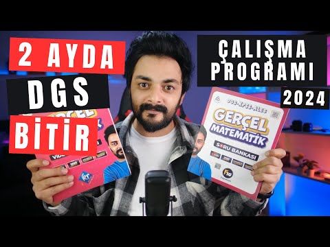 2 AYDA DGS Yİ BİTİRİYORUZ (DERS ÇALIŞMA PROGRAMI) #dgs