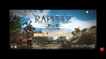 RAPPELZ M : Character Creation