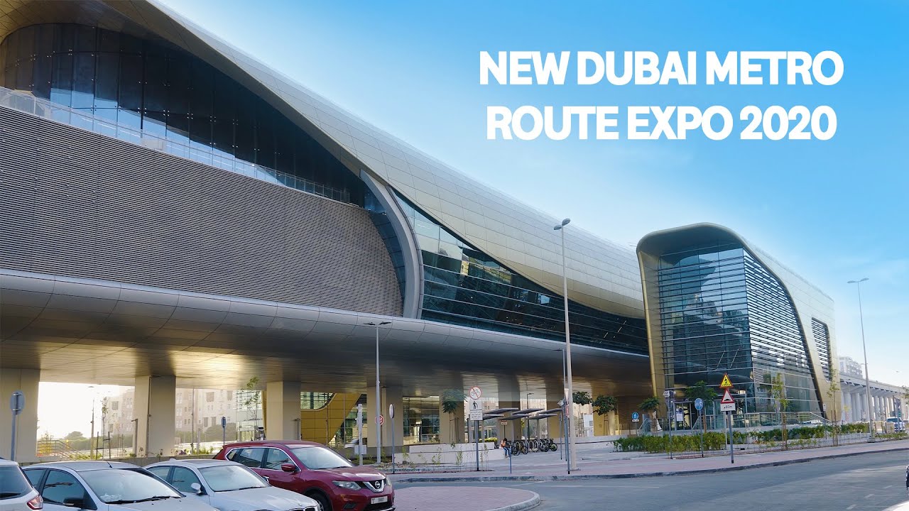NEW DUBAI METRO LINE ROUTE EXPO