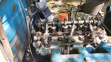 1966 Ford 4000 fuel injection pump and injector check