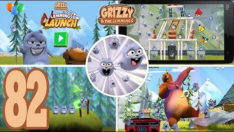 Grizzy and the Lemmings: Lemming Launch - Gameplay Walkthrough - Part 82 (Android, IOS)