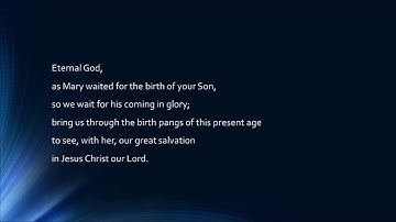 collect 4th sunday of advent