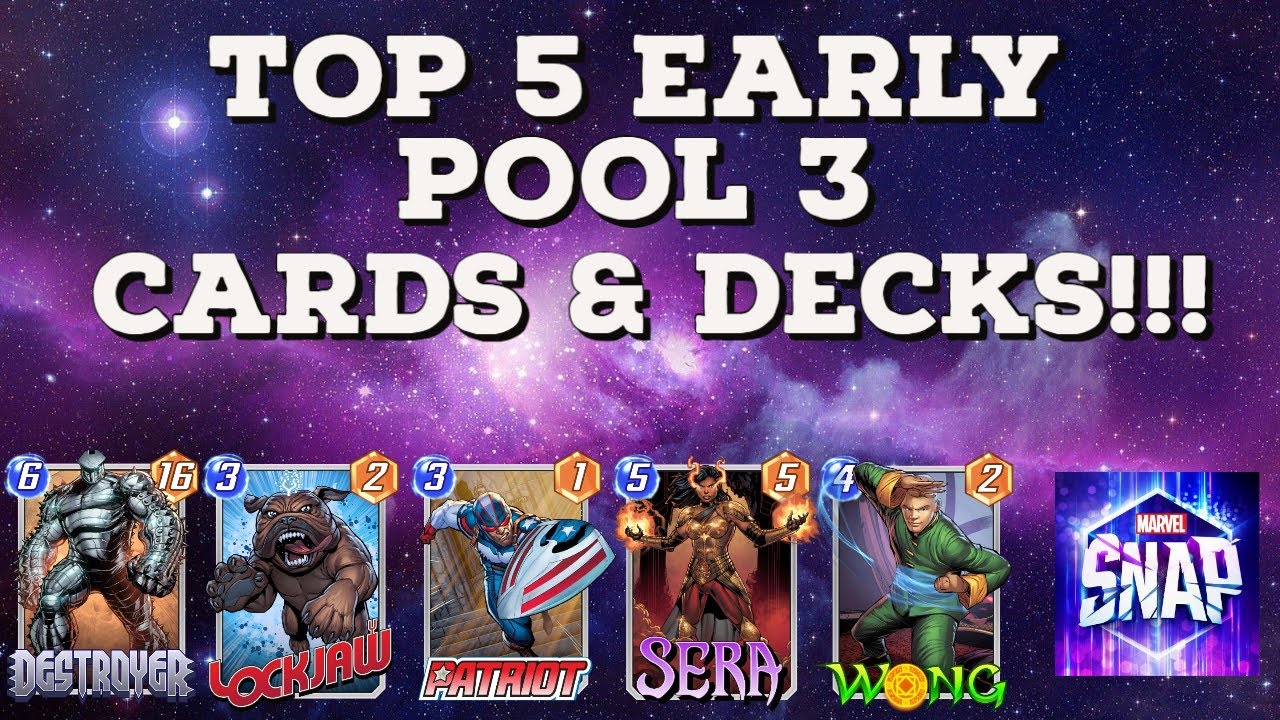 TOP 5 Cards to Open Early in POOL 3