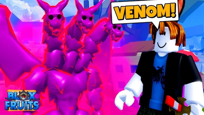 SHOWCASE COMPLETO DA VENOM LV300 NO BLOX FRUITS UPDATE 15 (ROBLOX) 