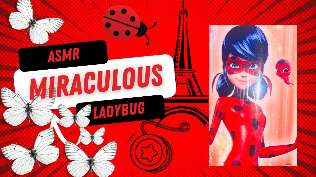 ASMR Miraculous 🐞 Color Reveal #ladybug #marionette #colorreveal - YouTube