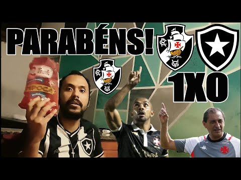 REACT MELHORES MOMENTOS VASCO 1X0 BOTAFOGO | TIME PIPOQUEIRO!