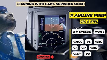 V-Speeds during Take-Off  explanation | Airline Prep | ATPL | CPL |Learning with Capt Surinder Singh