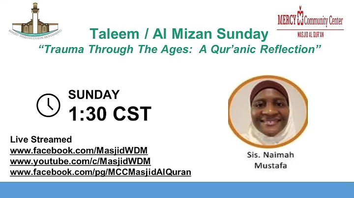 03-27-2022 - Al Mizan Sunday Taleem - Sis. Naimah ...