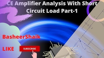 CE Short Circuit Current Gain part 1| Analysing CE with Short Circuit Load|
