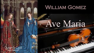 Vignette de la vidéo "Ave Maria (William Gomez) Piano/Violin Cover"