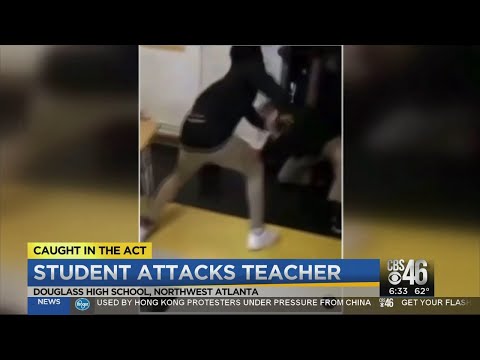 Freshman high school student attacks teacher