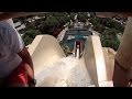 The tower of power water slide at siam park