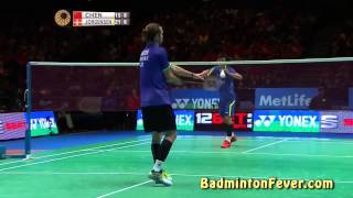 Badminton Highlights - 2015 All England Open MS Finals Jørgensen vs Chen Long by Badminton Highlights and Crazy Shots 62,481 views 8 years ago 18 minutes