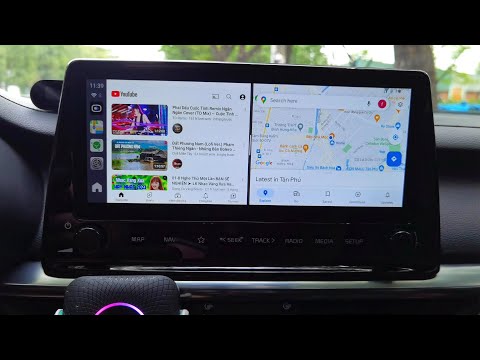 Cách Chia Đôi Màn Hình Trên Android Box Carlinkit Ambient - Google Maps | Youtube