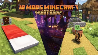 10 Mods Cool pour vos survies Minecraft 1.20 - 1.20.4 (Fabric)