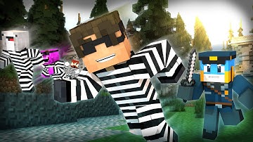 Minecraft Mini-Game: COPS N ROBBERS! (STOP WITH THE SQUIDS!) /w Facecam