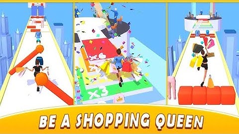 Shopaholic Go 3D 🛍👖👗 Shopping Lover Rush Run Games All Levels Gameplay Android,ios