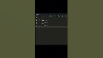 Используем вложенный условный оператор  #python3 #coding #python