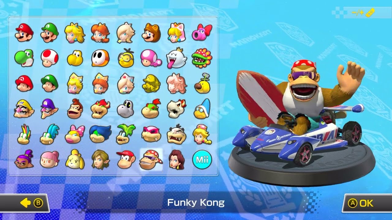 Funky Kong 200cc Mushroom Cup - Can He Win Every Race?