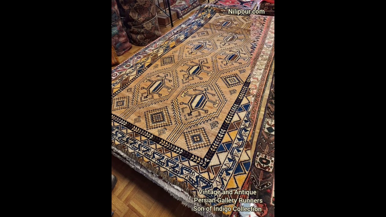 Nilipour Oriental Rugs - Gallery Runners - Persian Antique & Vintage - Son of Indigo Collection