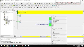 Tutorial Penggunaan Instrusi SET RESET pada CX PROGRAMMER PLC OMRON