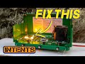 Camping Stove Repair | fix low flame